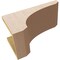 Ekena Millwork 8"W x 16"D x 8"H Wide Legacy Rough Cedar Woodgrain TimberThane Corbel, Primed Tan CORUR08X16X08LGYRCPR - alternate 2